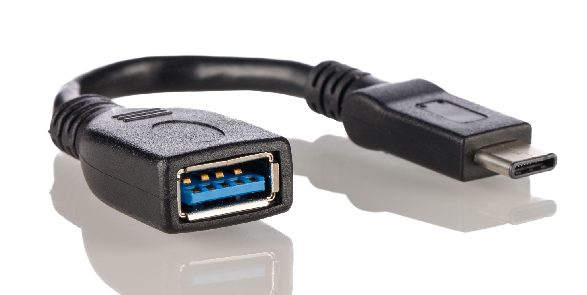 Wurth Elektronik Male USB C to Female USB A Cable, USB 3.1, 120mm
