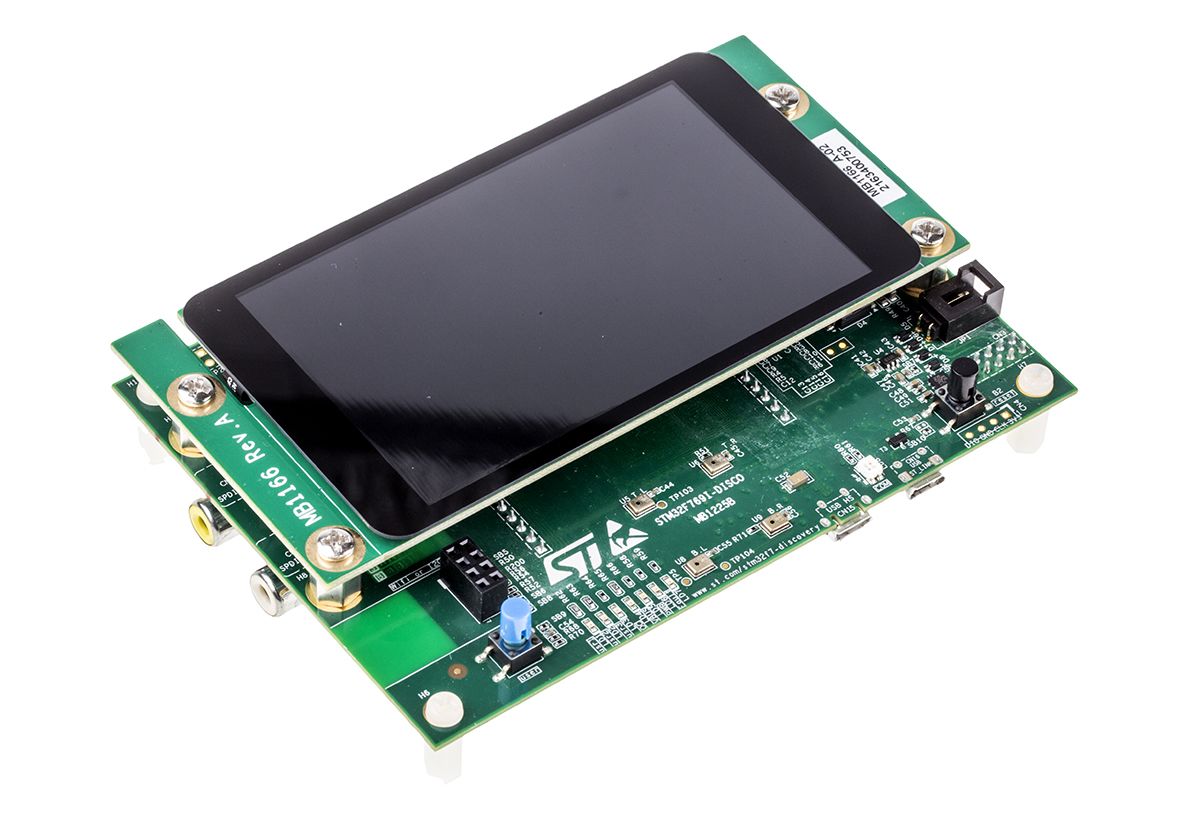 Kit de desarrollo Discovery de STMicroelectronics, con núcleo ARM Cortex M7