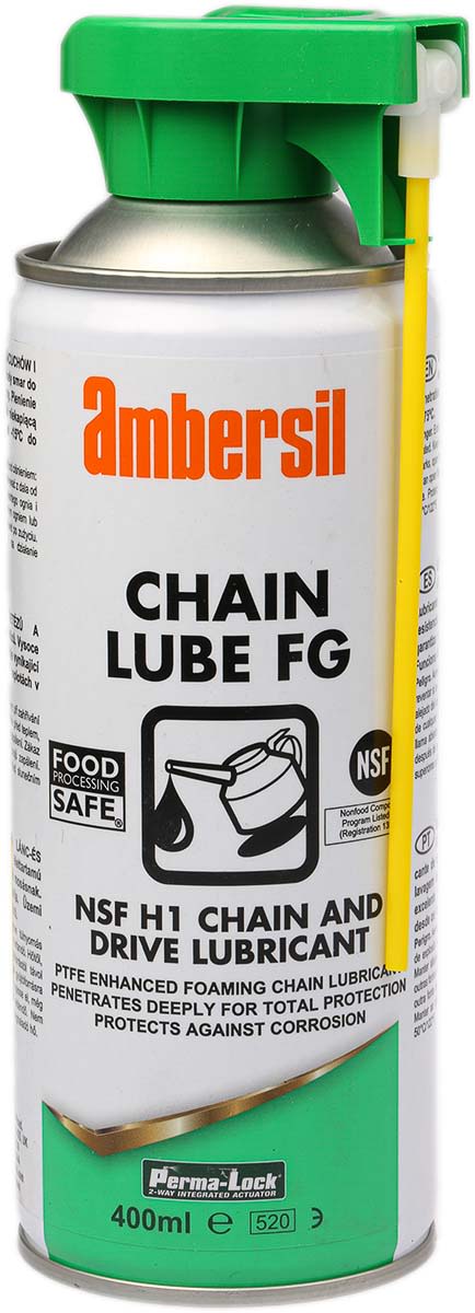 Lubrificante Ambersil Perma-Lock Chain Lube in Aerosol da 400 ml