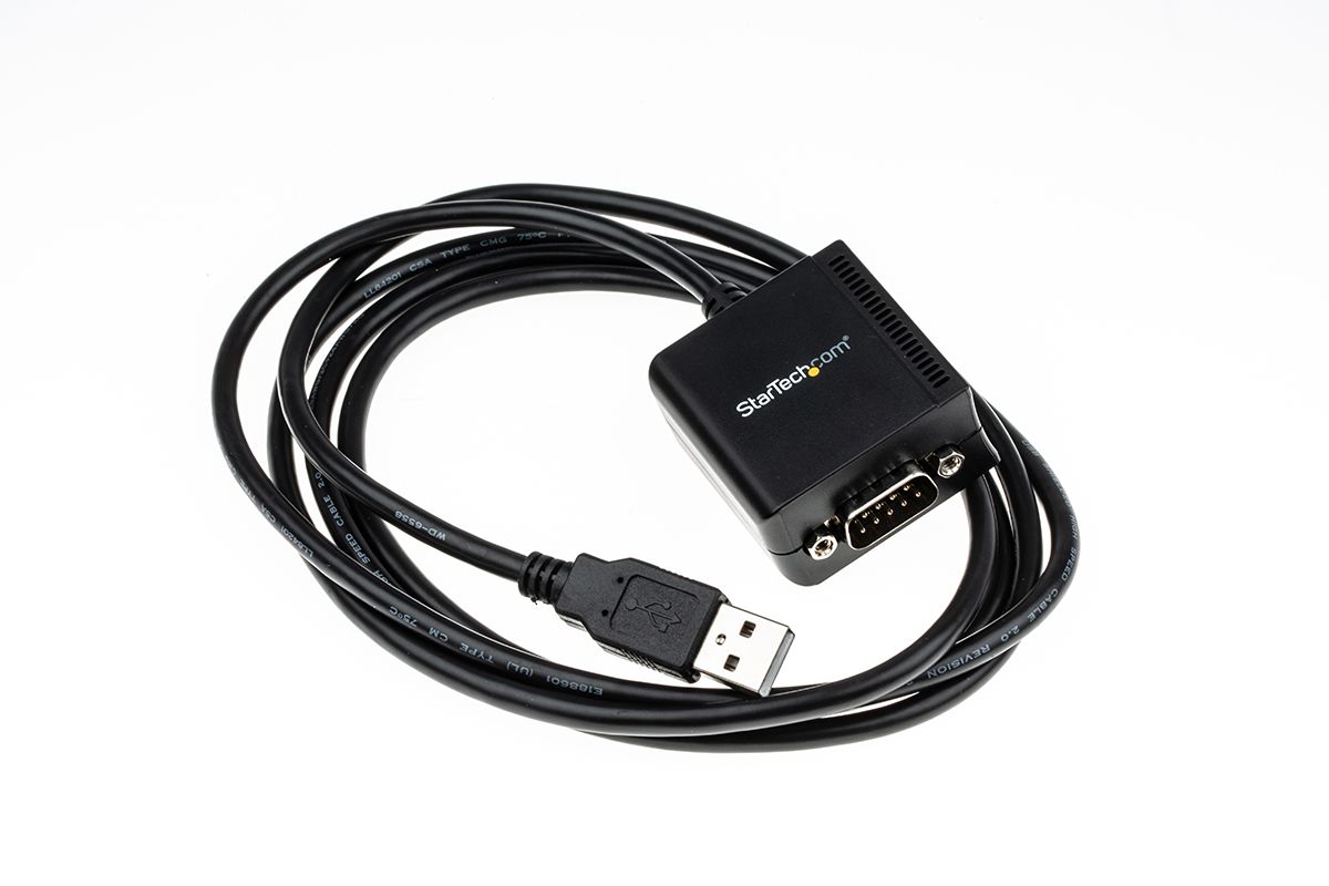 StarTech.com USB 2.0 to RS232 USB Serial Cable Adapter