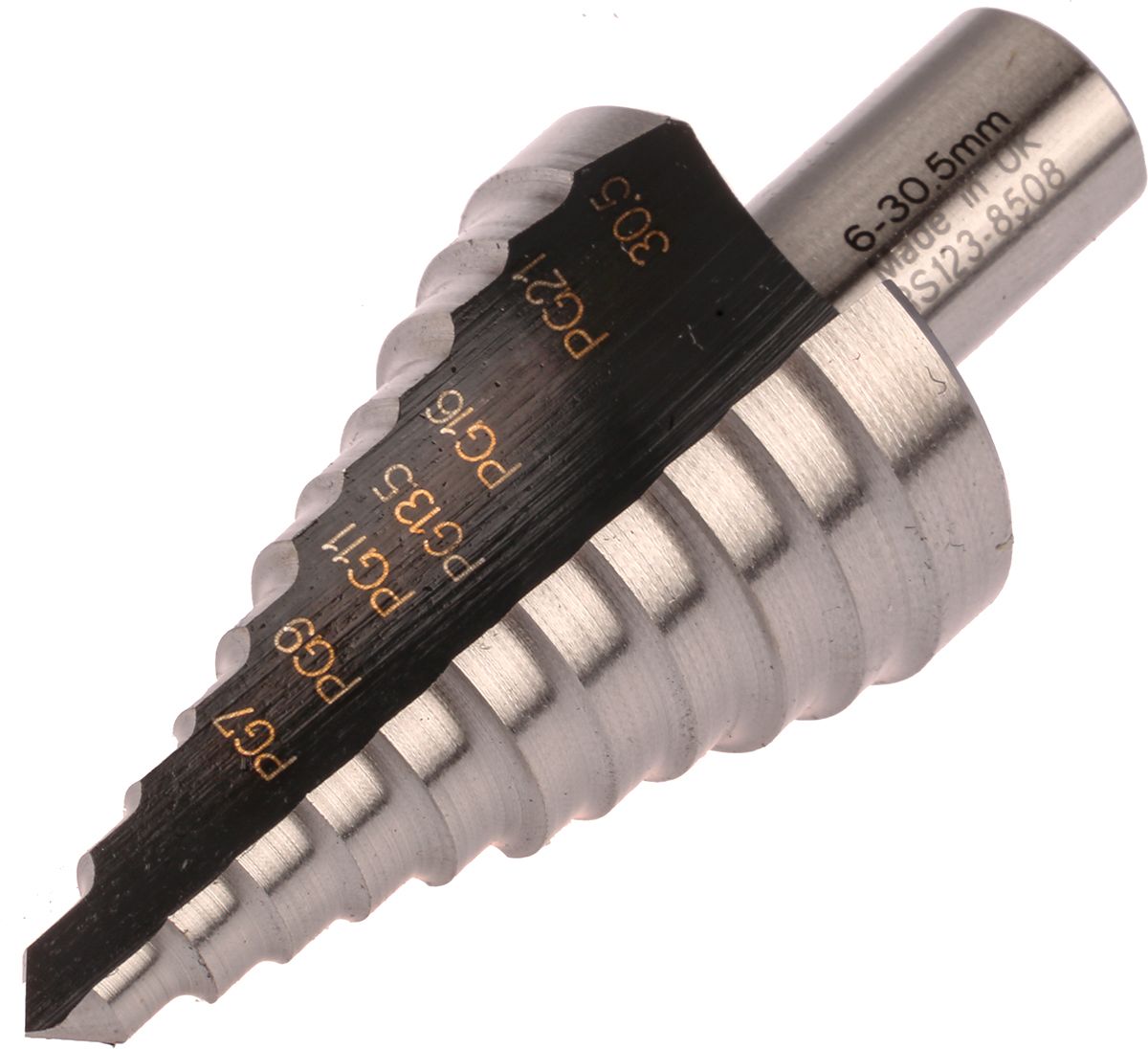 RS PRO HSS Step Drill Bit 6mm x 30.5mm RS