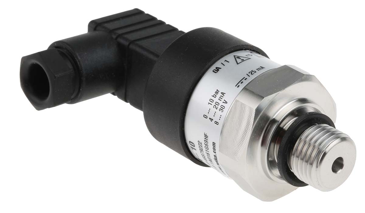 46879222 WIKA A10 Series Pressure Sensor, 0bar Min, 10bar Max