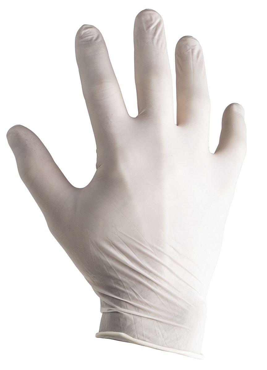 small disposable plastic gloves