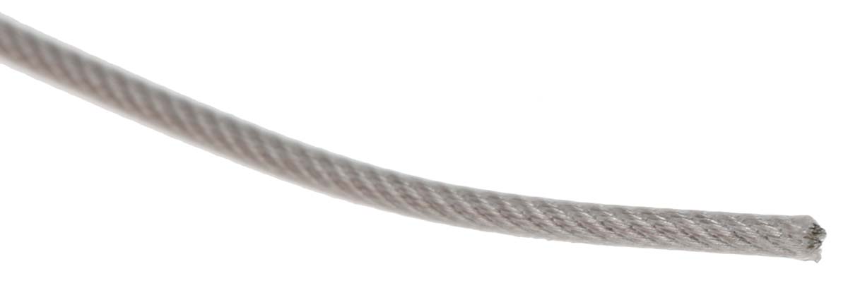 RS PRO Stainless Steel Wire Rope, 100m