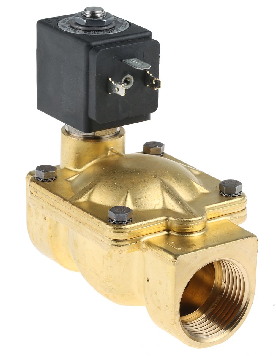 Parker Solenoid Valve Dis Port S Nc V Dc In Rs