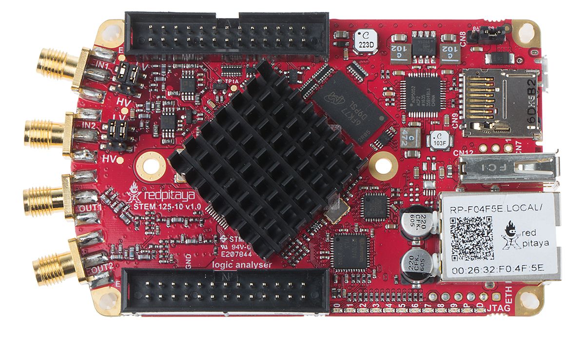 Red Pitaya STEMLab125-10 PC Based Oscilloscope