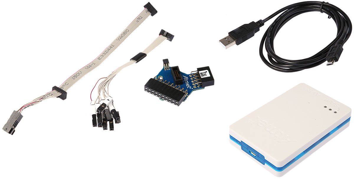 Microchip Atmel-ICE Chip-Programmiergerät, Programmierer-Kit, Mikrocontroller SAM und Atmel AVR