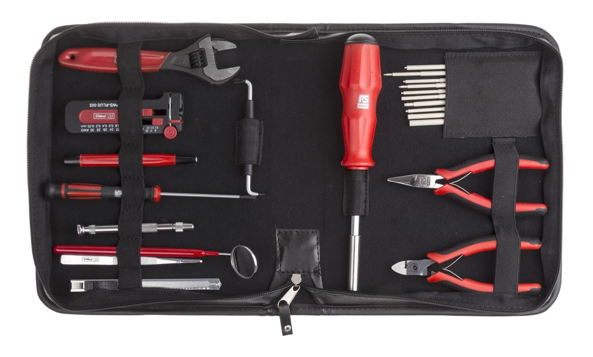 RS PRO 32 Piece Electricians Tool Kit with Pouch | RS