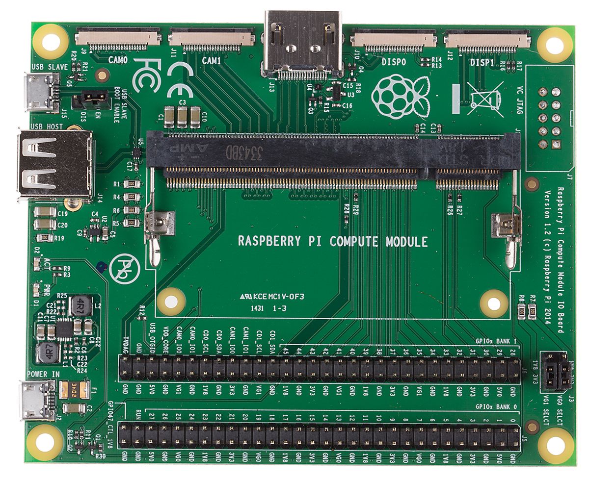 Raspberry Pi Compute Module CM1 I/O Board