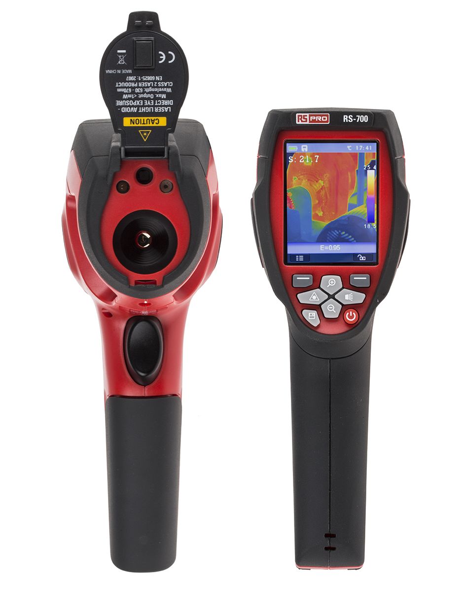 RS PRO RS700 Thermal Imaging Camera, -20 → +150 °C, 80 x 80pixel Detector Resolution