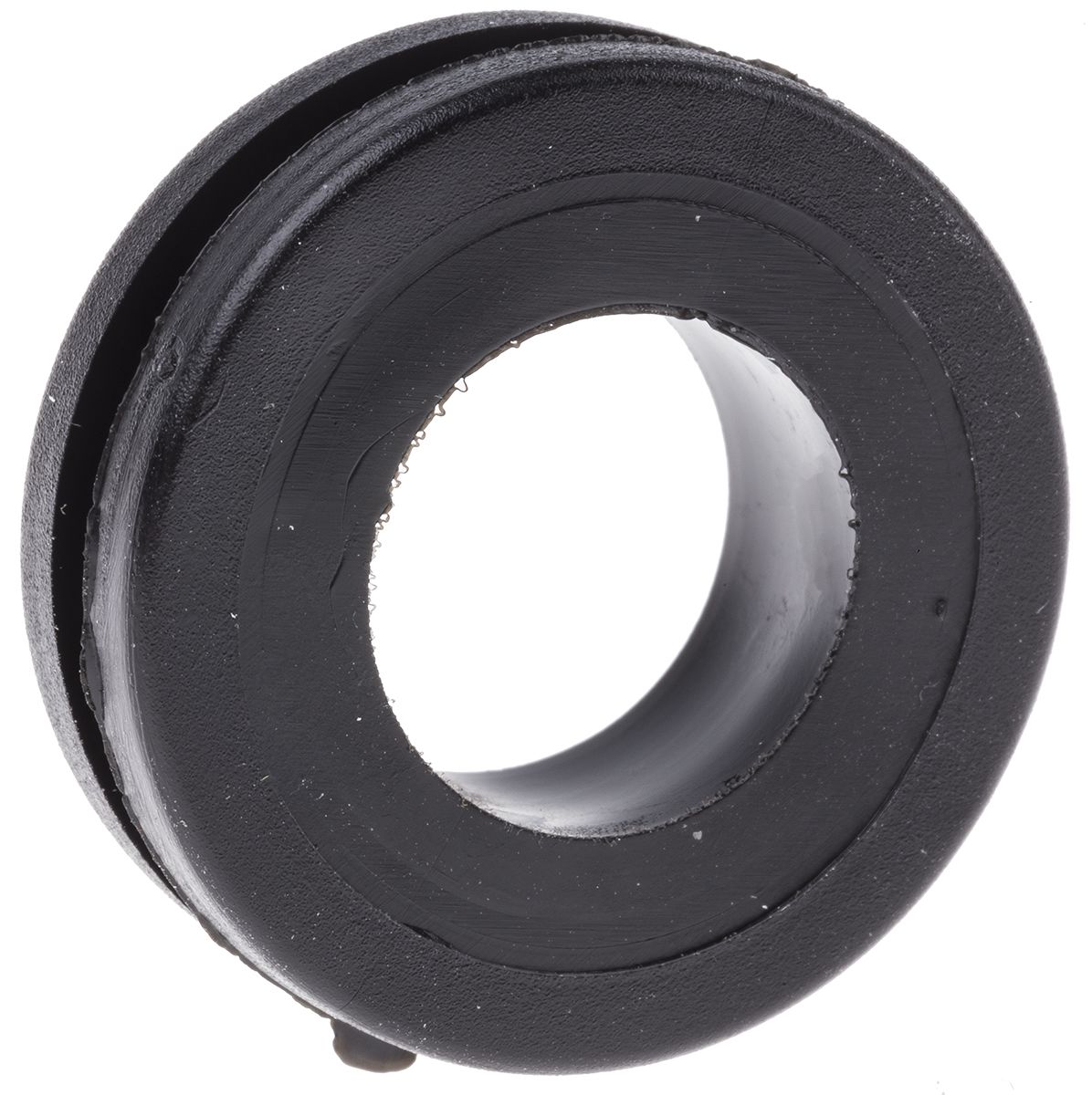 RS PRO Black PVC 22mm Cable Grommet for Maximum of 14mm Cable Dia.