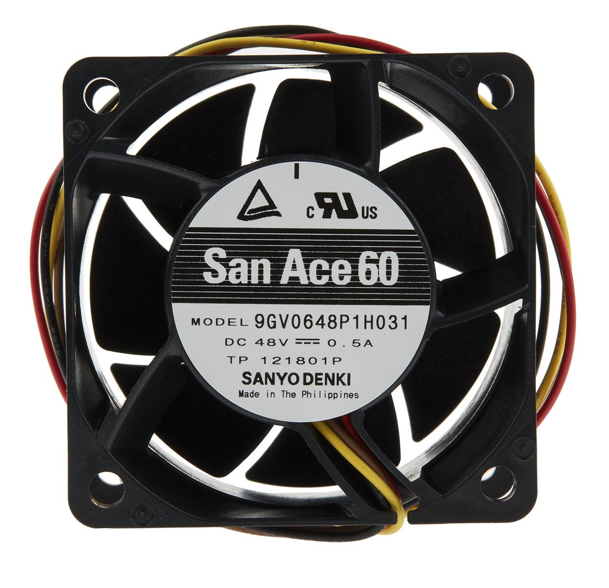 9GV0648P1H031 | Sanyo Denki San Ace 9GV Series Axial Fan, 48 V dc, DC ...