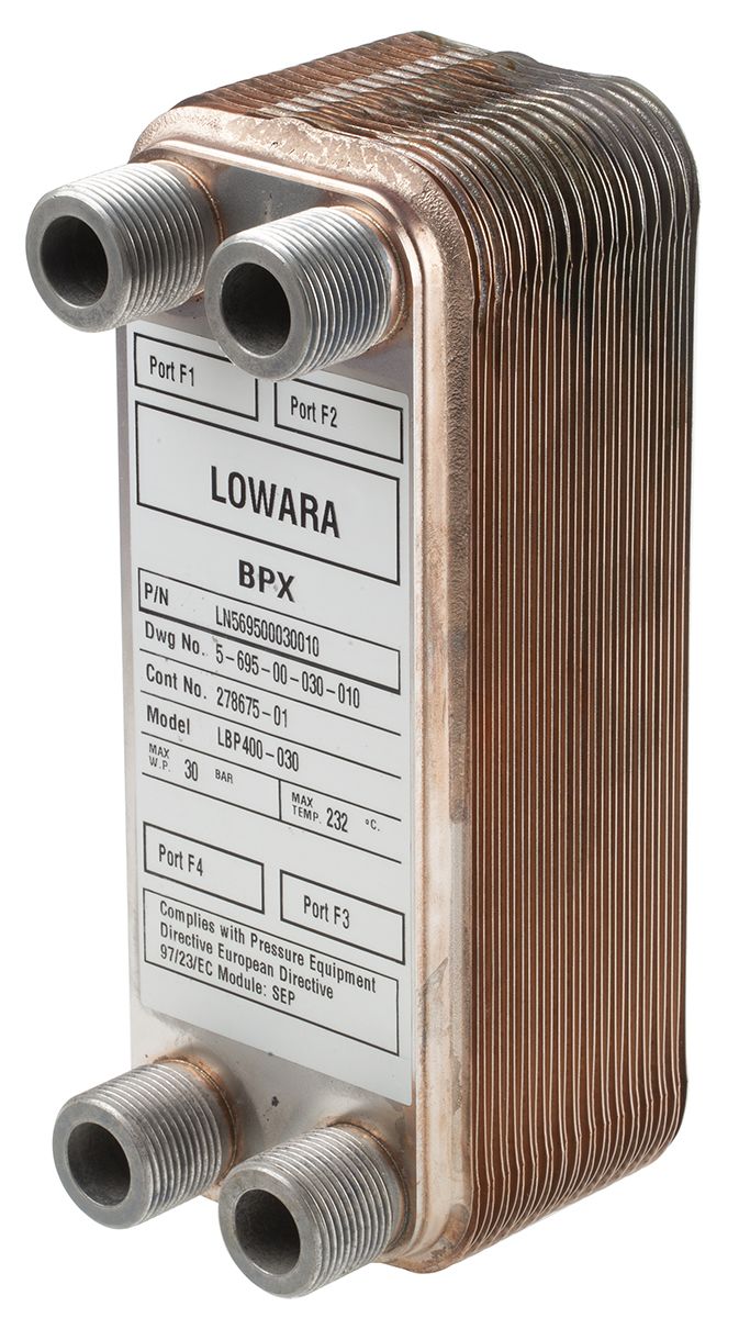 Liquid Heat Exchanger, 214.5 x 80.7 x 24.1mm