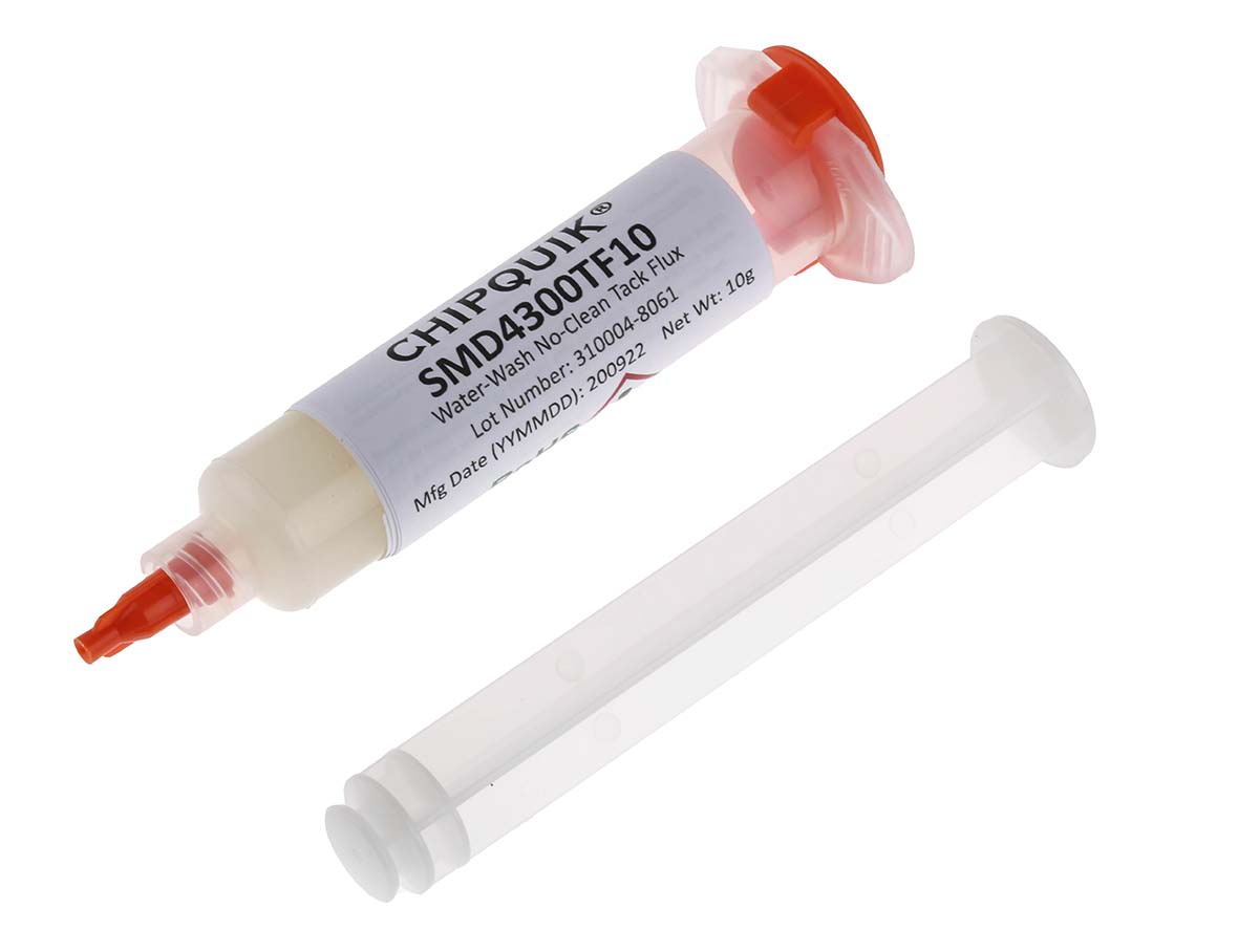 CHIPQUIK SMD4300 10g Lead Free Solder Flux Syringe