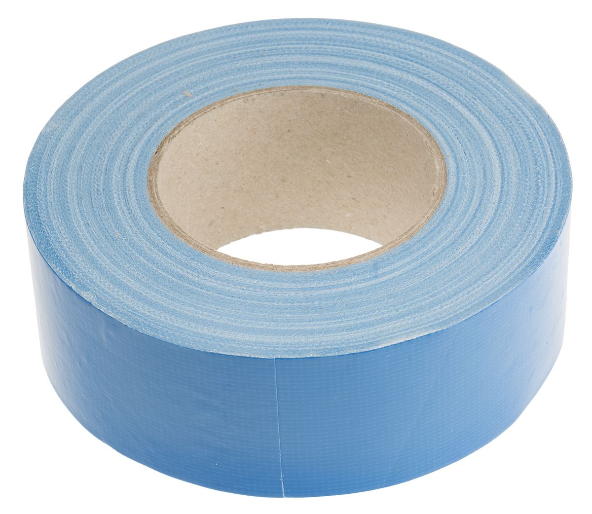 RS PRO Duct Tape, 50m x 50mm, Blue, Gloss Finish