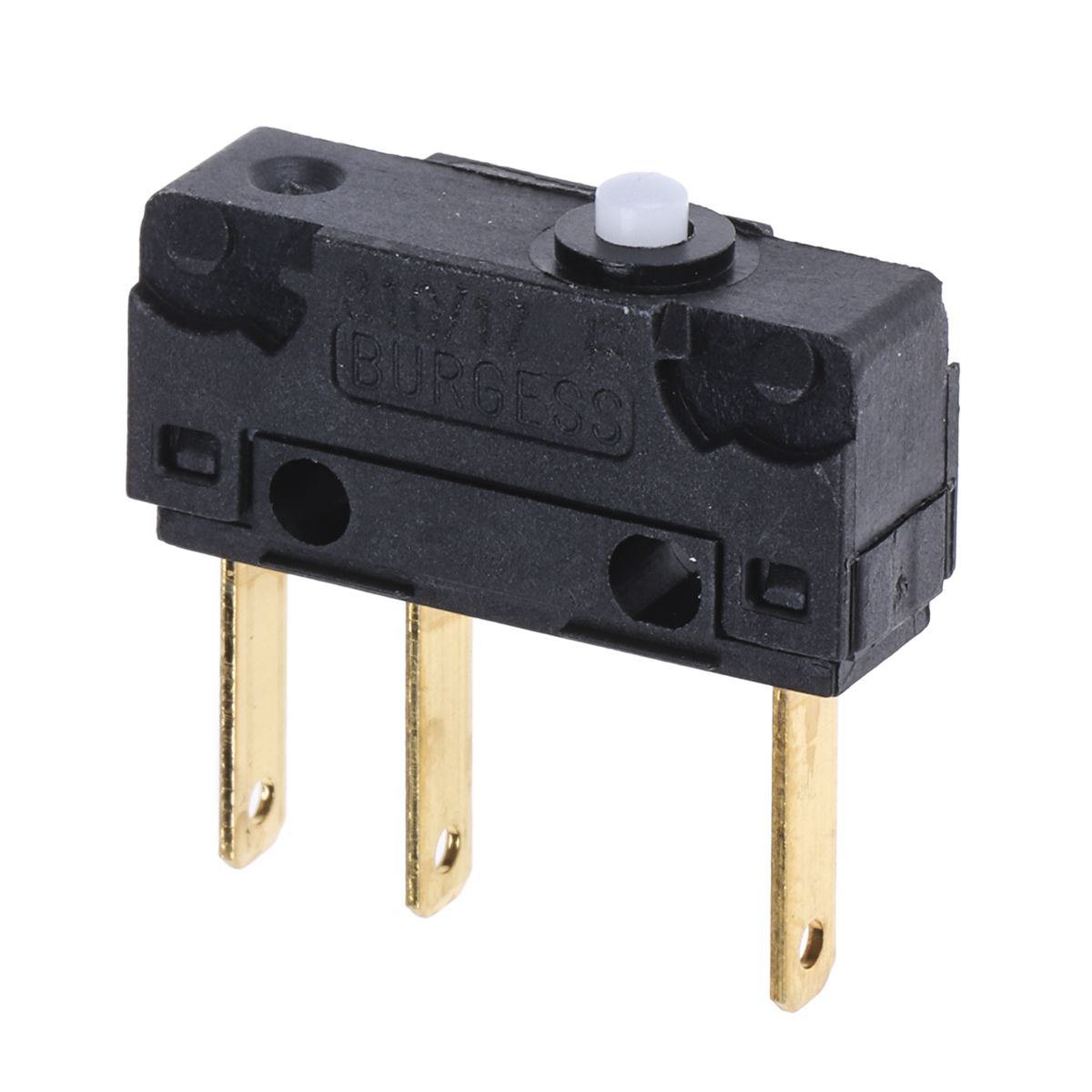 42393 | Saia-Burgess Plunger Micro Switch, Solder Terminal, 5 A @ 250 V ...