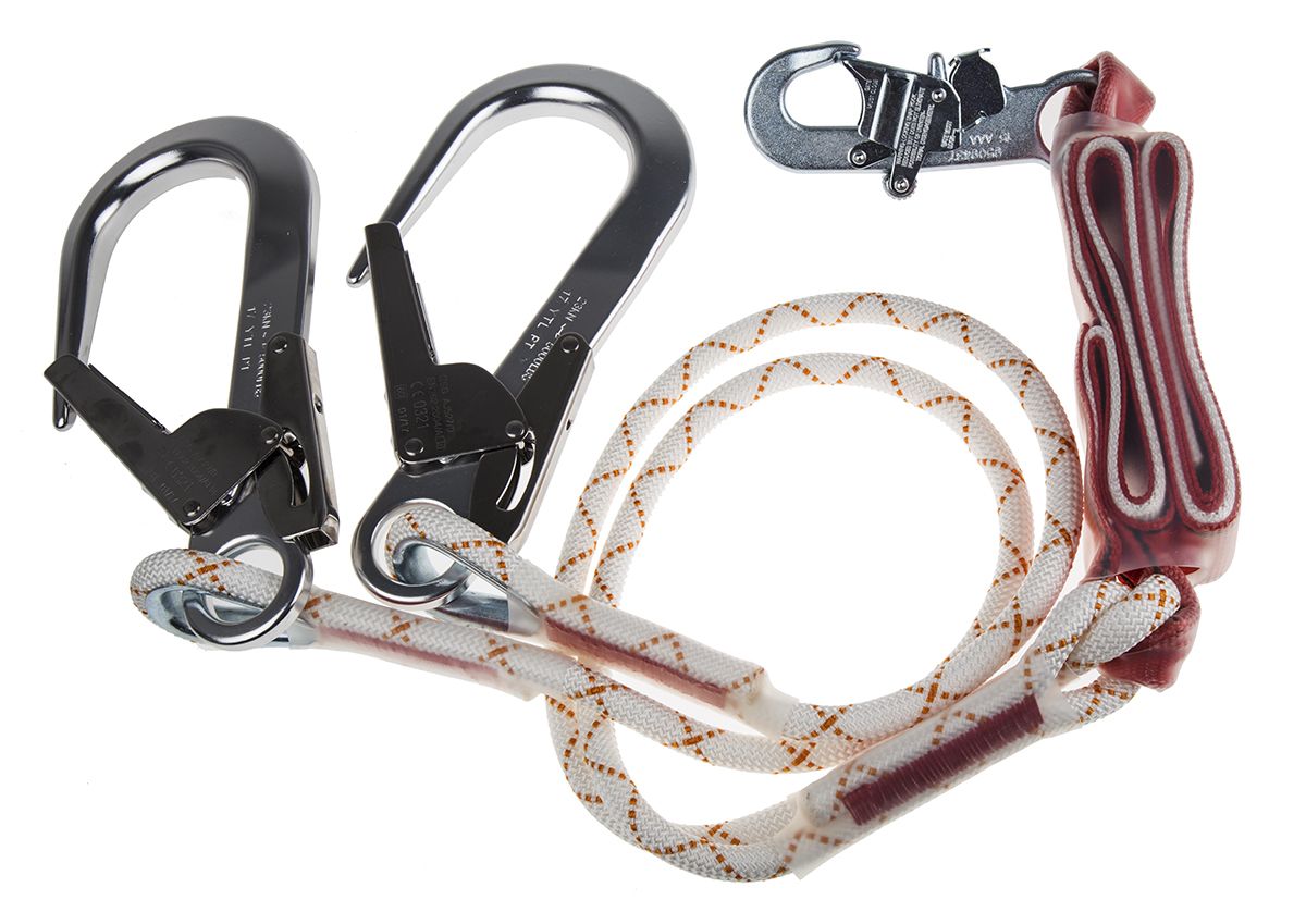 AE5315REK/SE Protecta 1.5m Fall Arrest Shock Absorbing Lanyard Snap