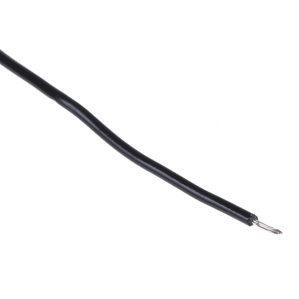 Alpha Wire Hook Up Wire Series Black 0.35 mm² Harsh Environment Wire, 22 AWG, 7/0.25 mm, 30m, PVC Insulation