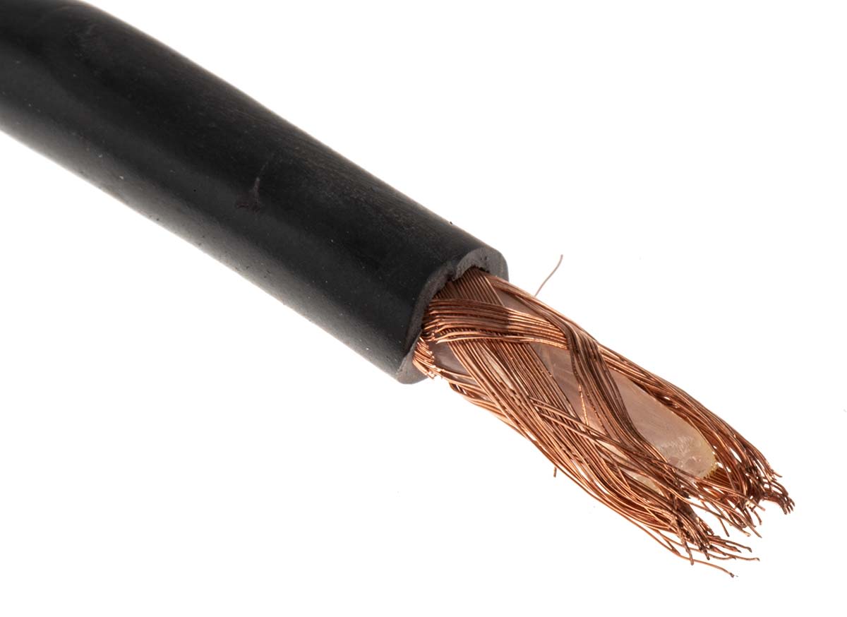 Cable Coaxial RG62A/U Alpha Wire, 93 Ω, long. 304m, funda de , funda de PVC Negro