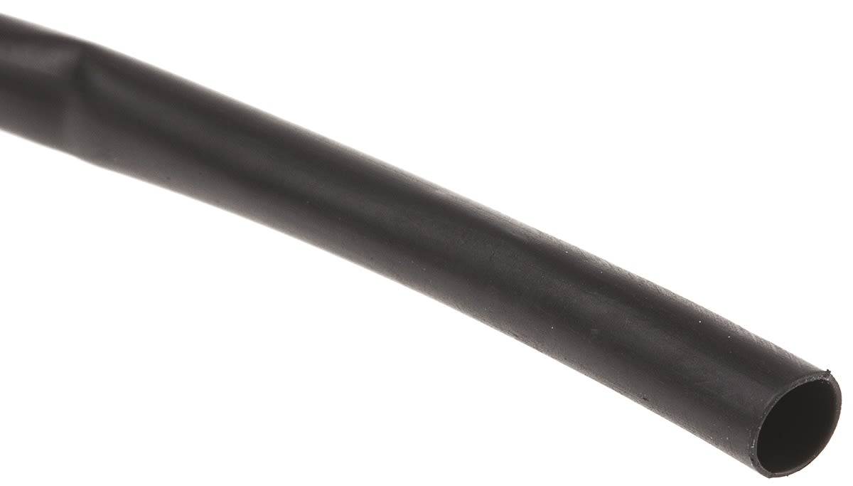 LSTT-R-3.2-0 | TE Connectivity Heat Shrink Tubing, Black 3.2mm Sleeve ...