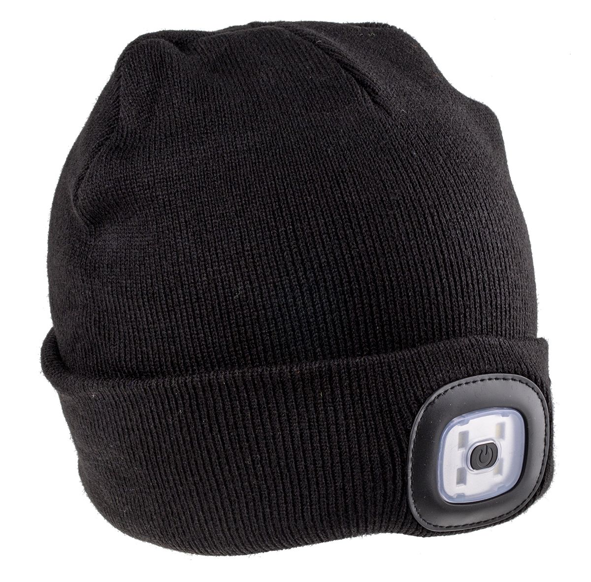 RS PRO Black Acrylic LED Beanie Hat