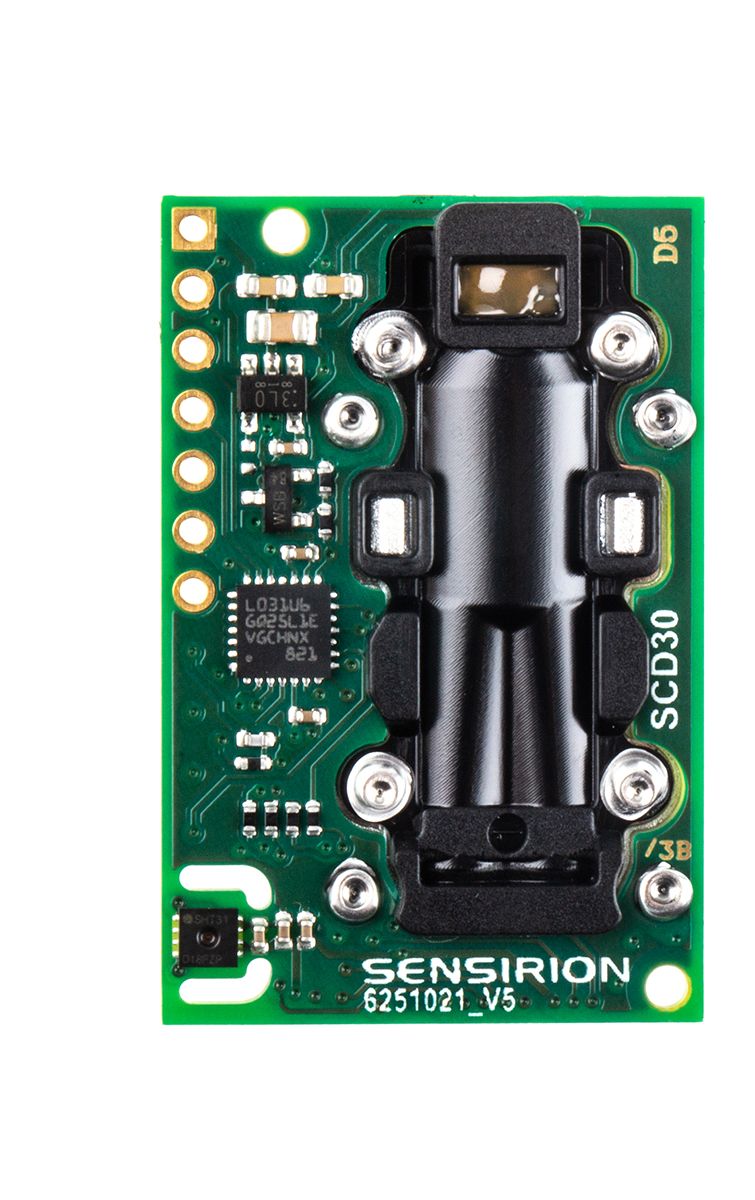Sensore di temperatura e umidità Sensirion, interfaccia I2C, UART, montaggio , montaggio superficiale