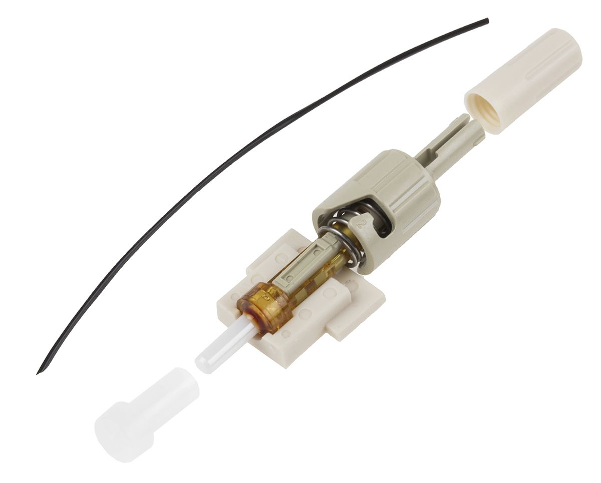 RS PRO, ST, PC Multimode Simplex Fibre Optic Connector 62.5/125μm Fibre