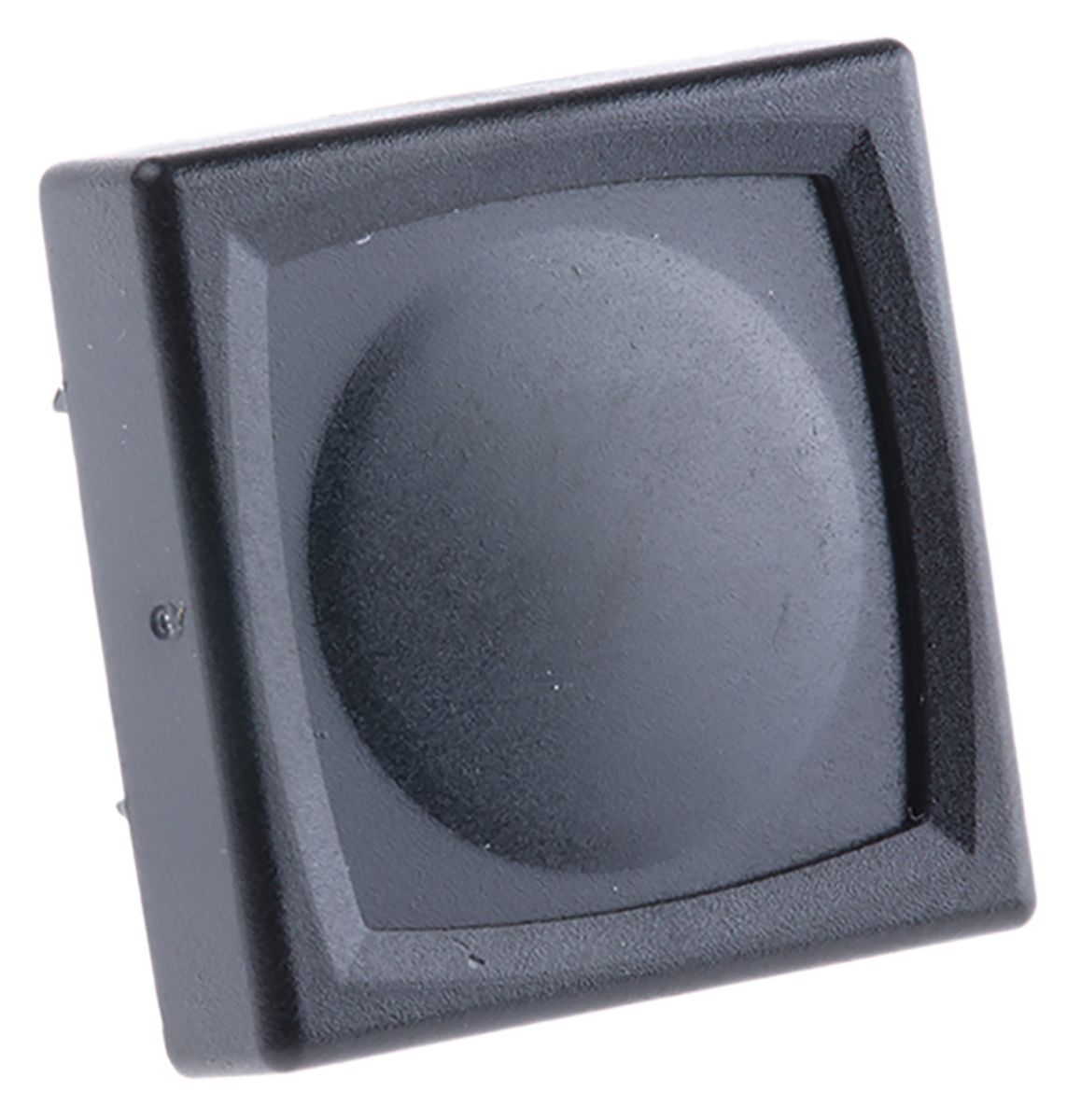 IP65 Black Button Tact Switch, SPST-NO 80 mA