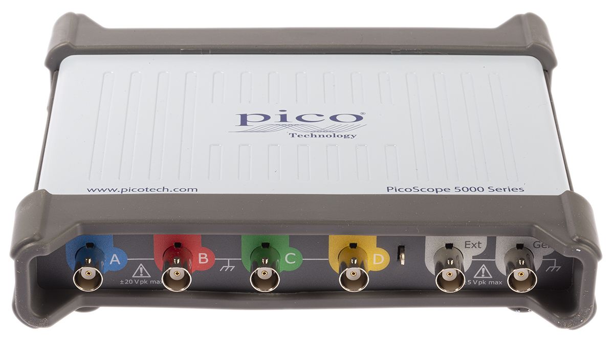 Pico Technology 5444D PC Based Oscilloscope, 200MHz, 4 Analogue Channels