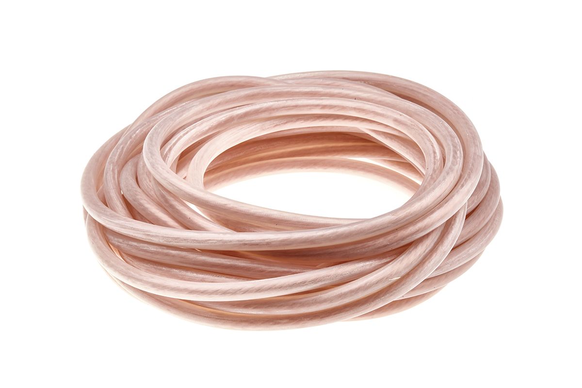 Staubli White 4 mm² Harsh Environment Wire, 1036/0.07 mm, 10m, Silicone Insulation
