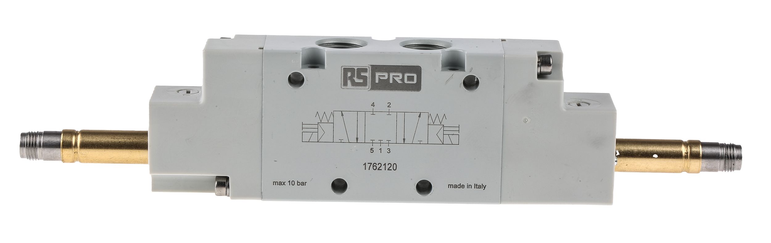 RS PRO, G1/4 Pneumatik-Magnetventil 12 V dc, 24 V ac/dc, 110 V ac, 220 V ac, Elektromagnet-betätigt