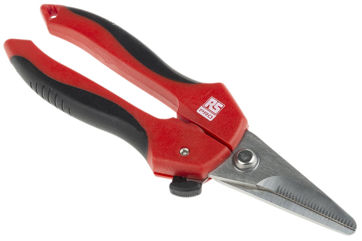 RS PRO 190 mm Straight Tin Snips