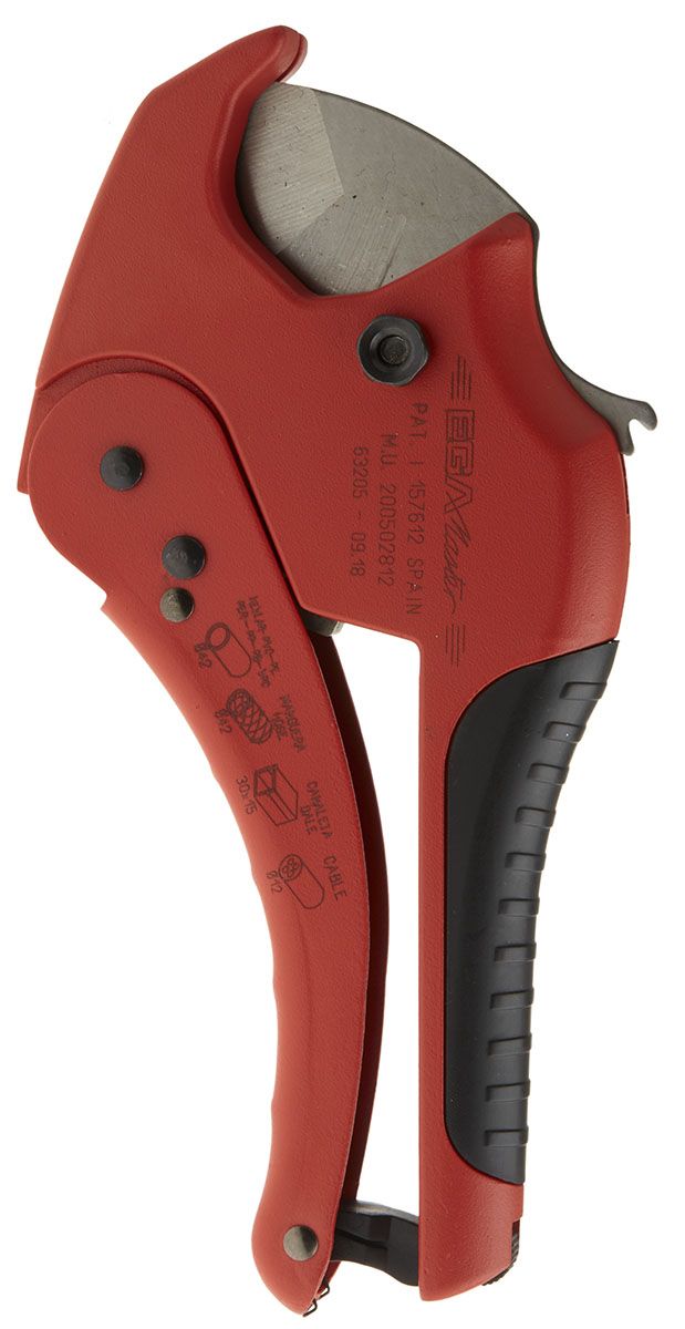 63205 EgaMaster Pipe Cutter 42 mm, Cuts Plastic RS