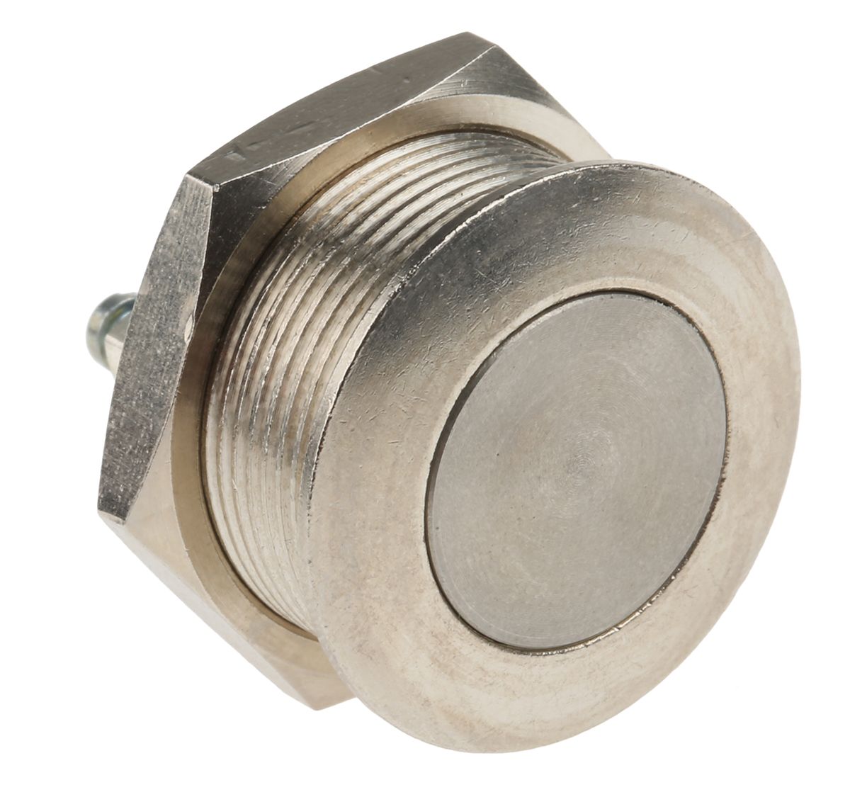 APEM Momentary Push Button Switch, Panel Mount, SPST, 22.2mm Cutout, 24/48V dc