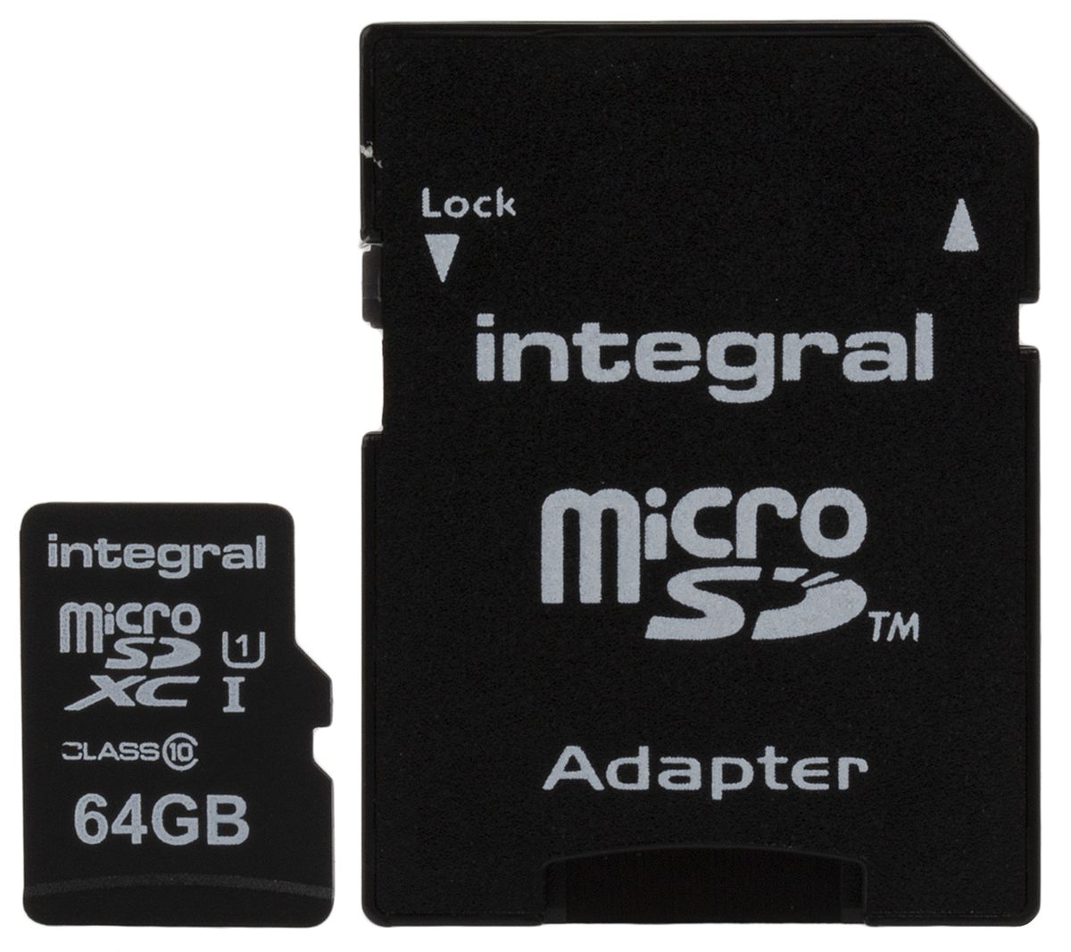 Integral Memory マイクロ SDMicroSDXC,容量：64GBINMSDX64G10-90U1