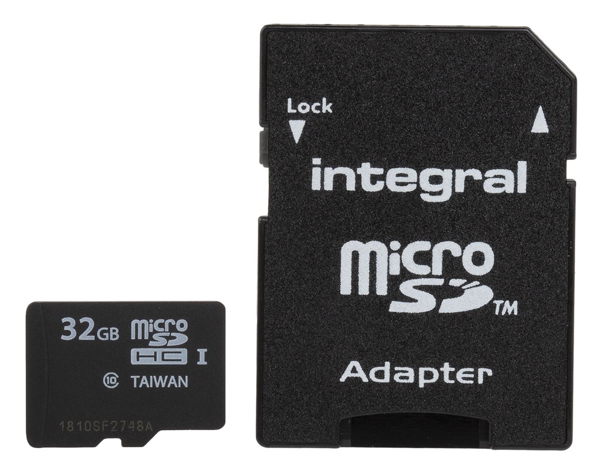 Integral Memory 32 GB MicroSDHC Micro SD Card, Class 10