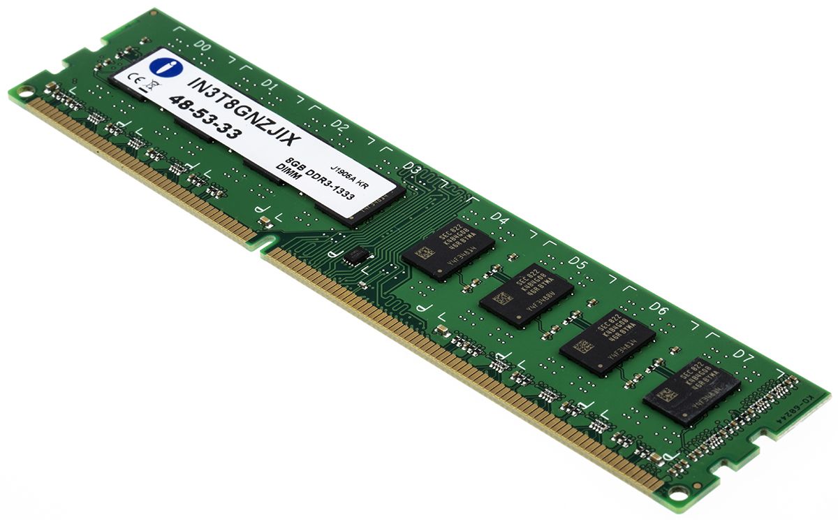 Integral Memory 8 GB DDR3 Desktop RAM, 1333MHz, DIMM, 1.5V