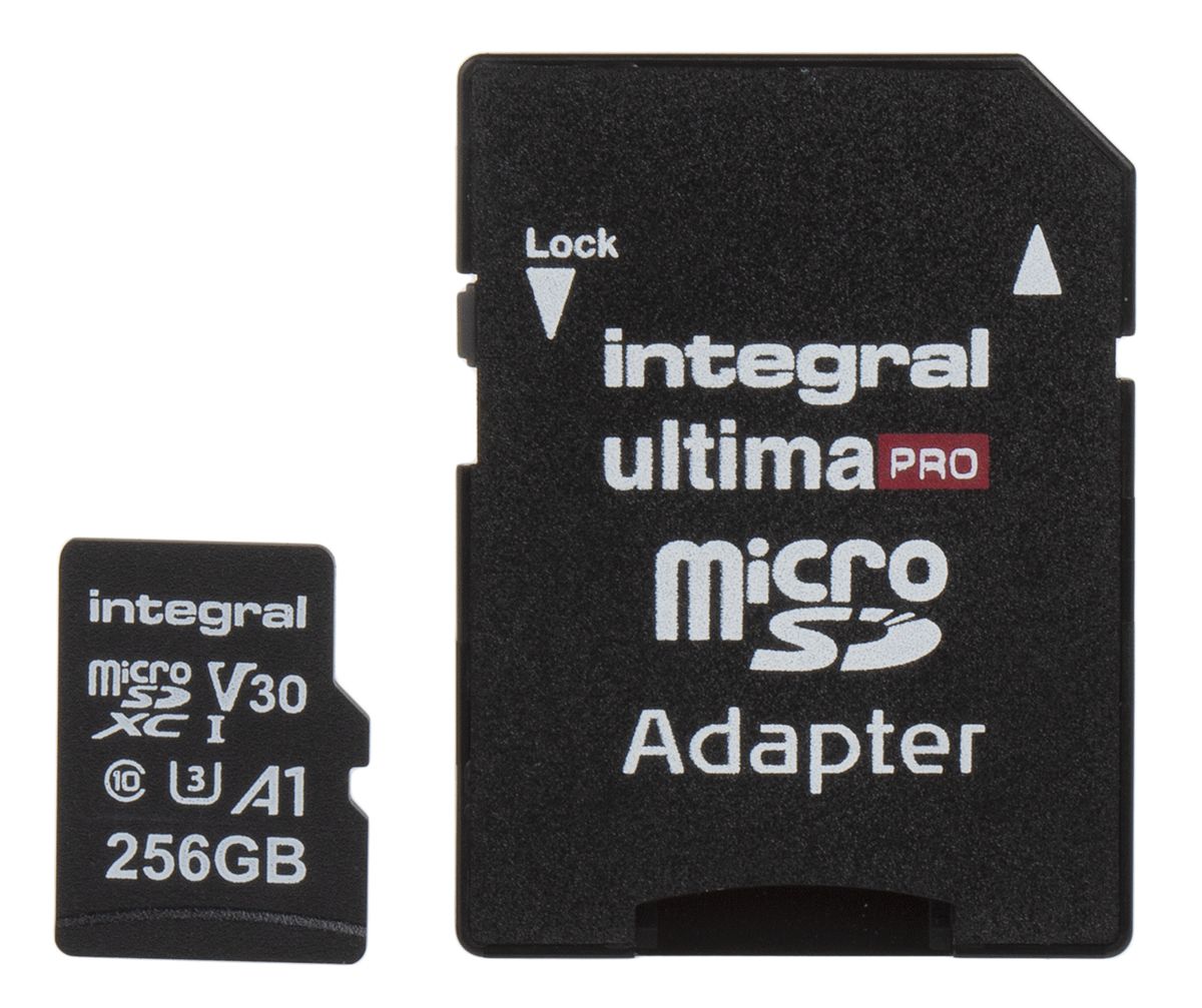 Integral Memory マイクロ SDMicroSDXC,容量：256GBINMSDX256G-100/90V30