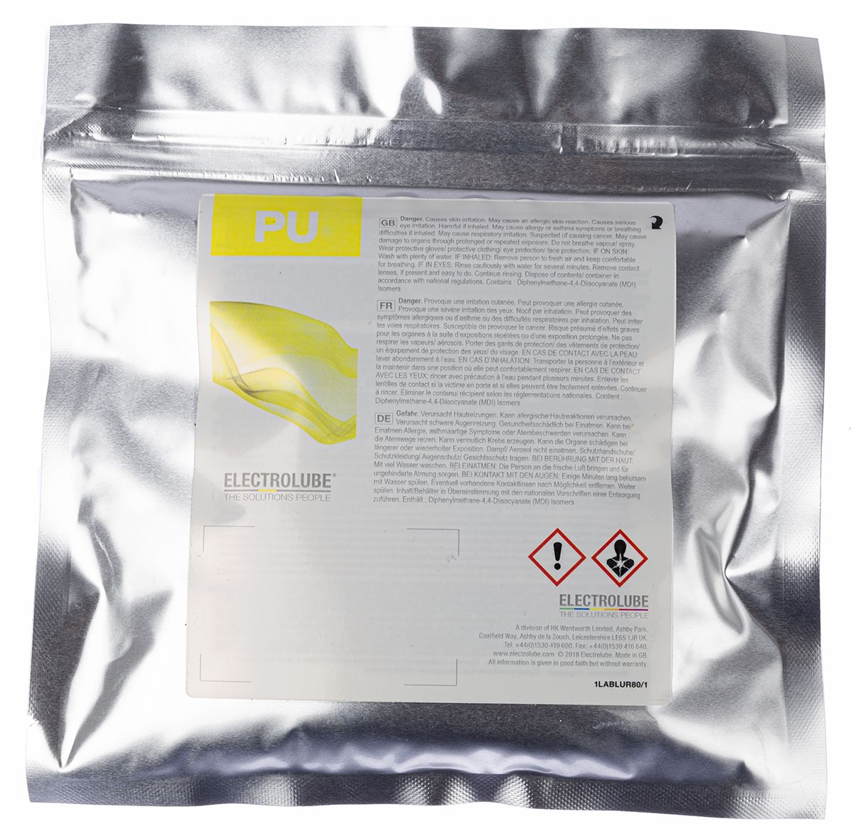 Electrolube Black 250 ml Polyurethane Resin Pack