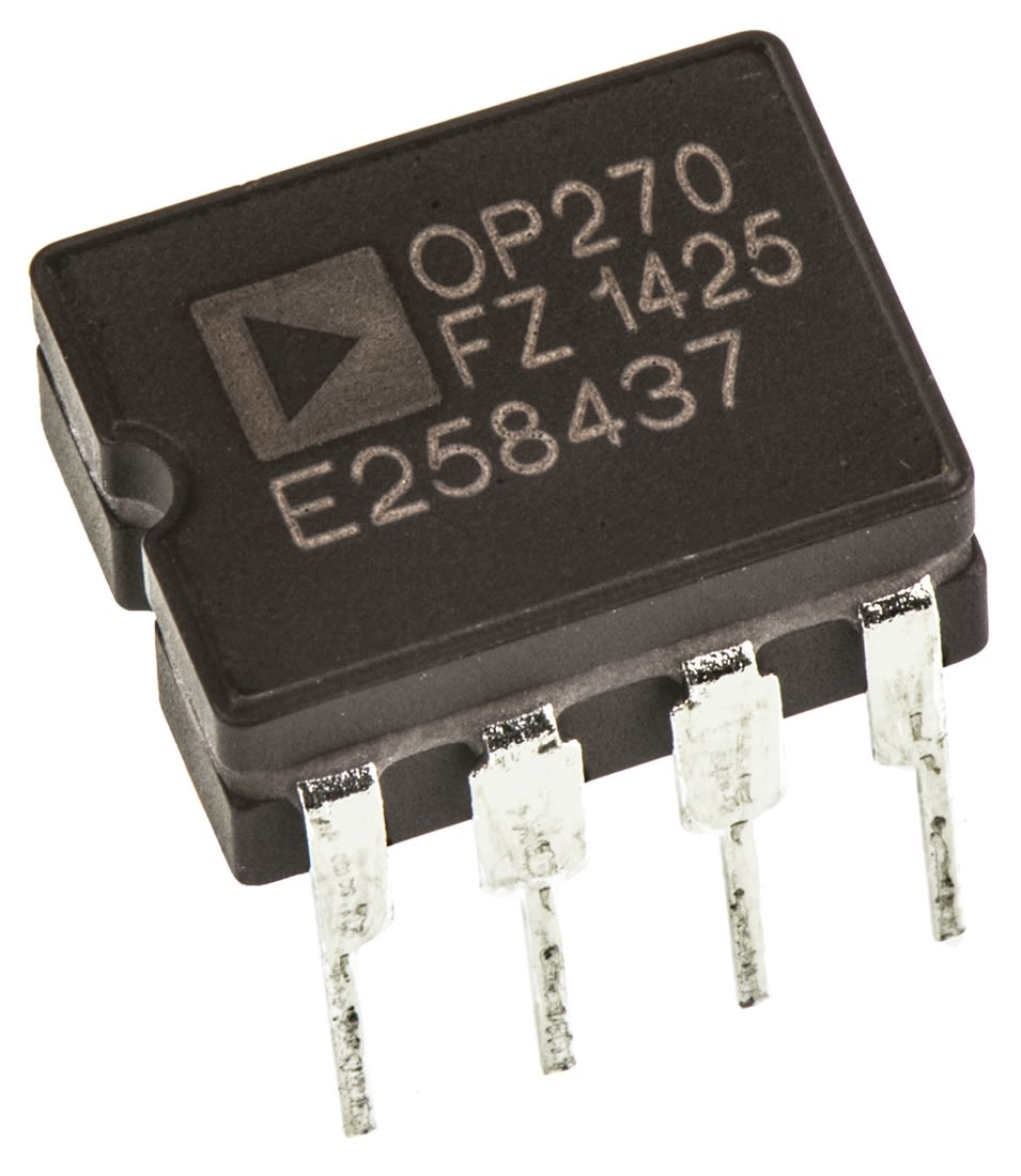 OP270FZ Analog Devices, Op Amp, 5MHz, 8Pin CDIP RS