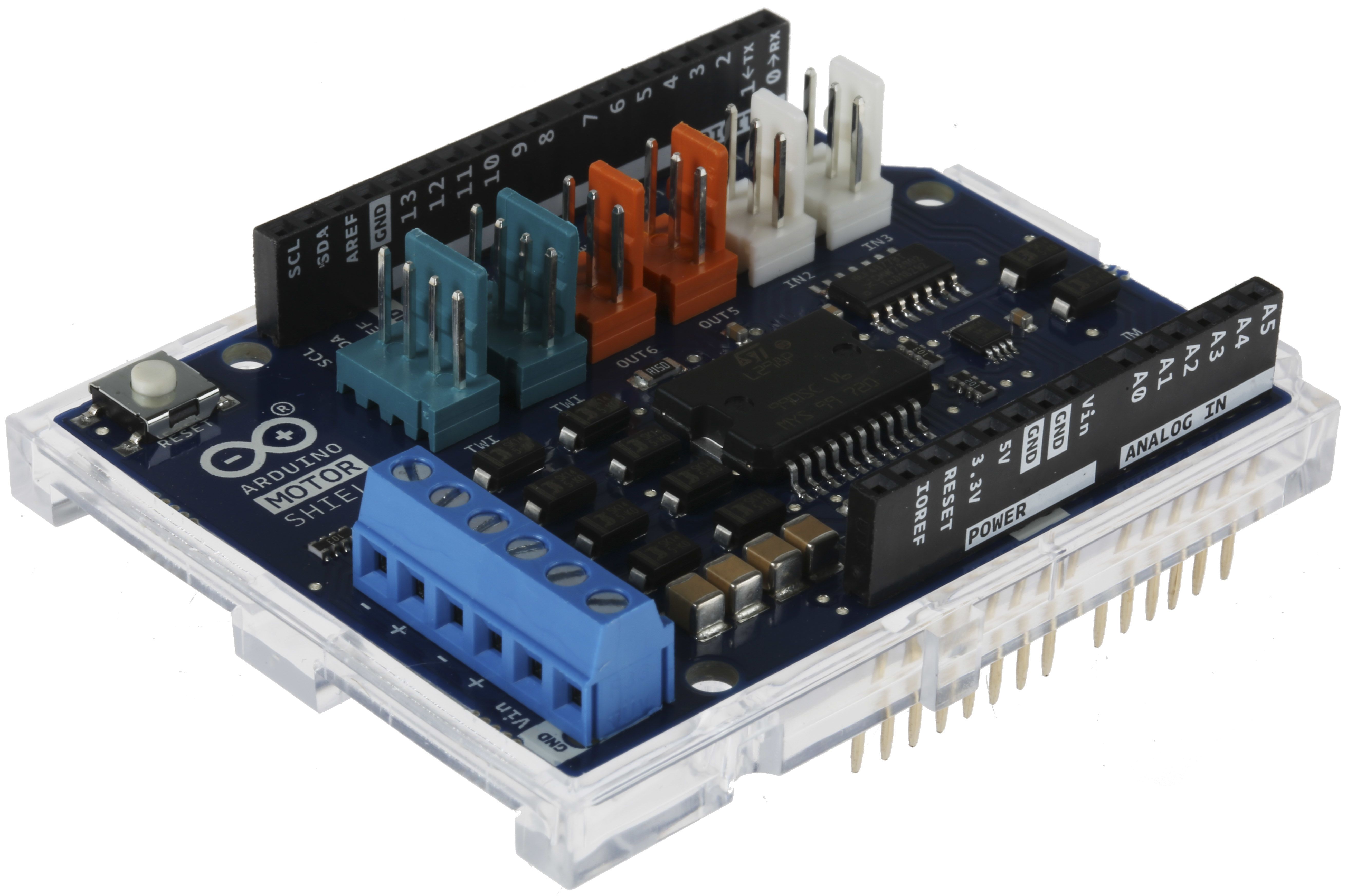 Arduino Arduino Motor Shield Rev3 Usb For L298p For Dcモーター ステッピングモーター 4077