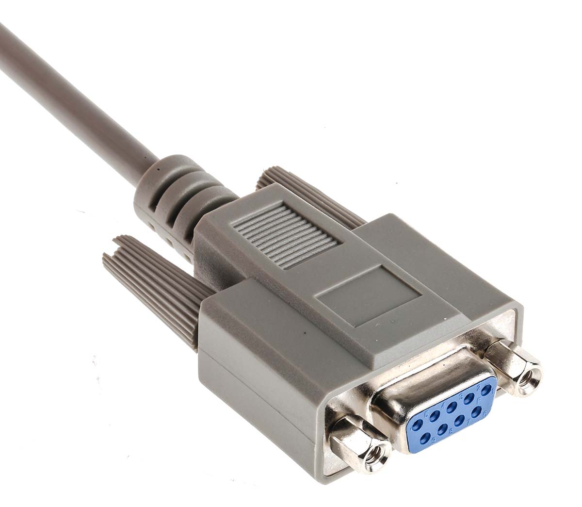 RS PRO 2m 9 pin D-sub to 9 pin D-sub Serial Cable
