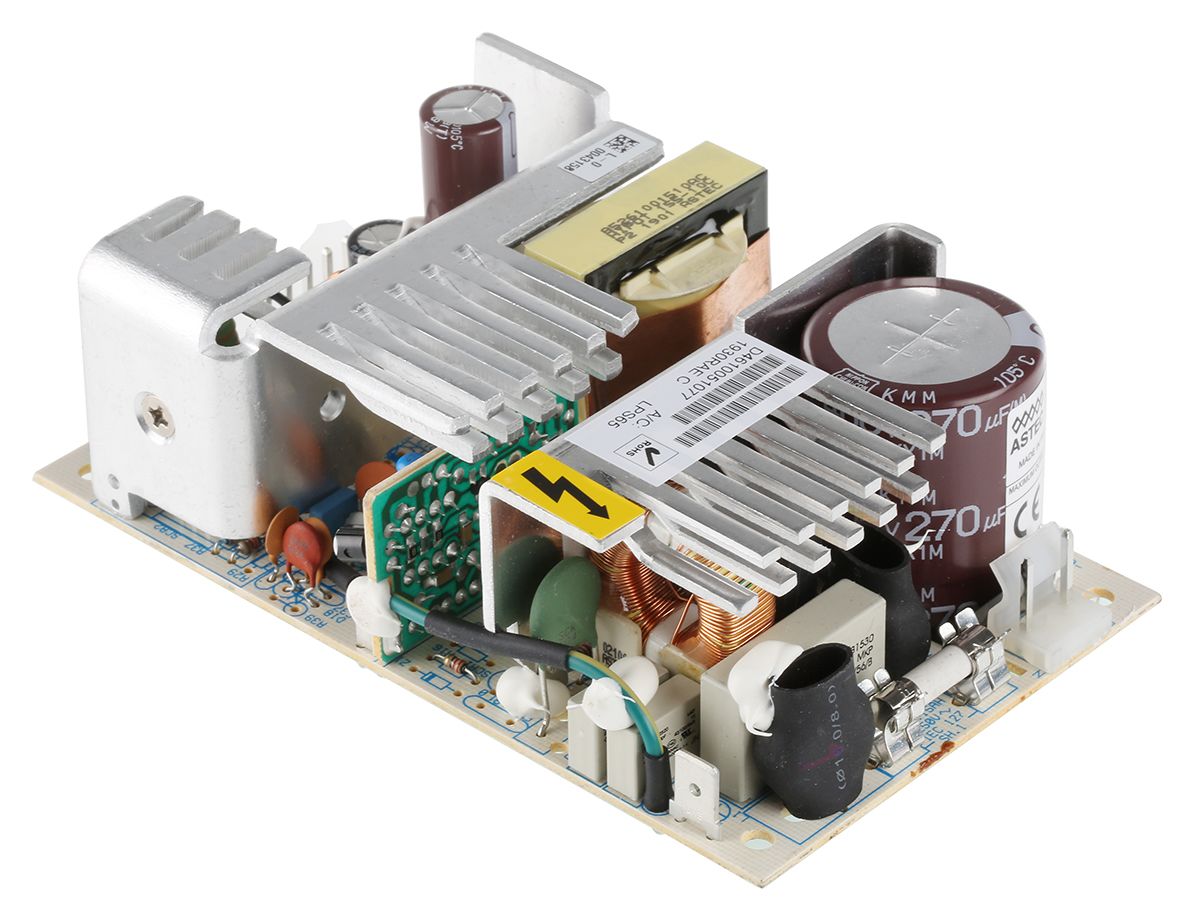 Artesyn Embedded Technologies Open Frame, Switching Power Supply, 24V dc, 2.5A, 60W