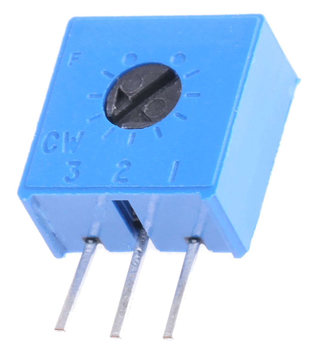 M63S103KB40 Vishay 63S Series Through Hole Trimmer Resistor with Pin