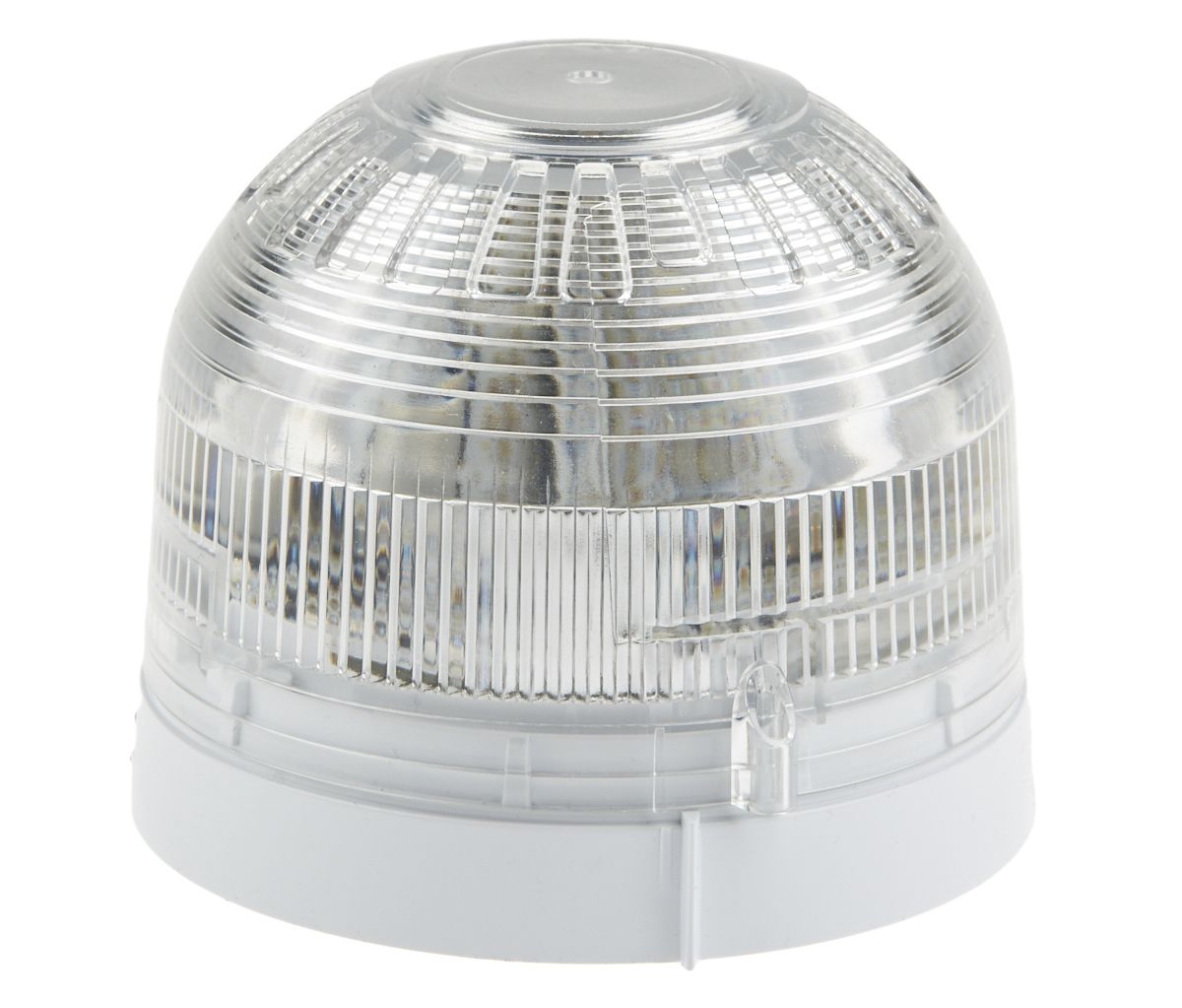 PSB0042 Klaxon Clear Beacon, 17 → 60 V dc, Base Mount, LED Bulb