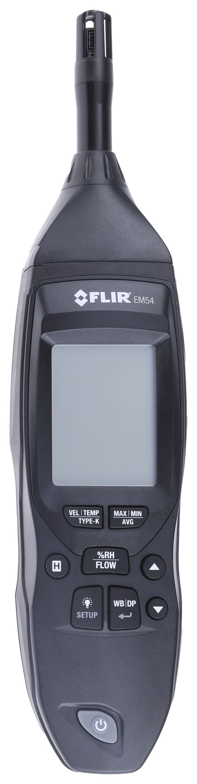 FLIR EM54 Vane Anemometer, 30m/s Max, Measures Air Flow, Air Temperature, Air Velocity, Dew Point, Relative Humidity