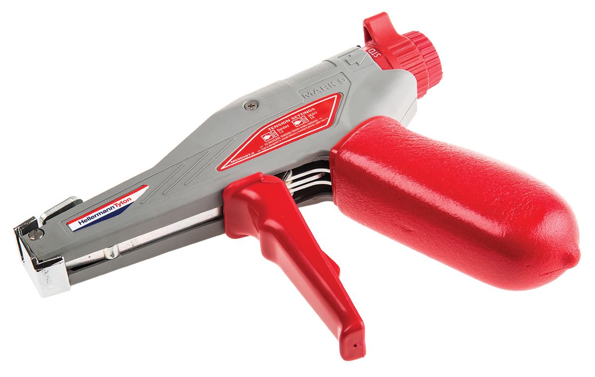 11009500 HellermannTyton MK9 Cable Tie Gun RS