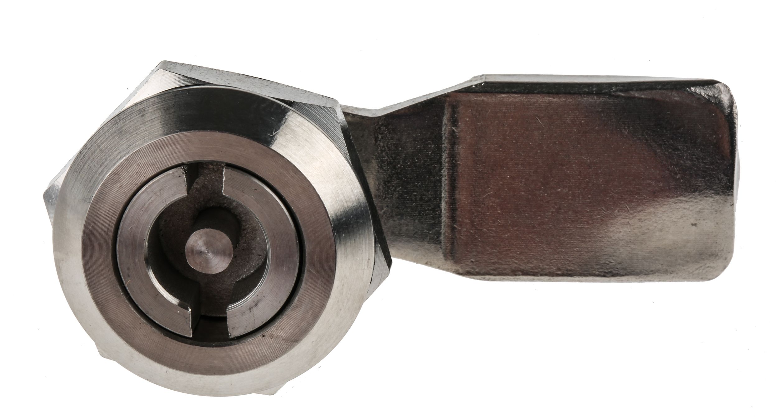 RS PRO Stainless Steel Cabinet Lock, 20mm Panel-to-Tongue