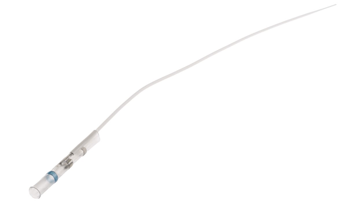 TE Connectivity Transparent Polyolefin Solder Sleeve 42mm Length 1.3 → 2.7mm Cable Diameter
