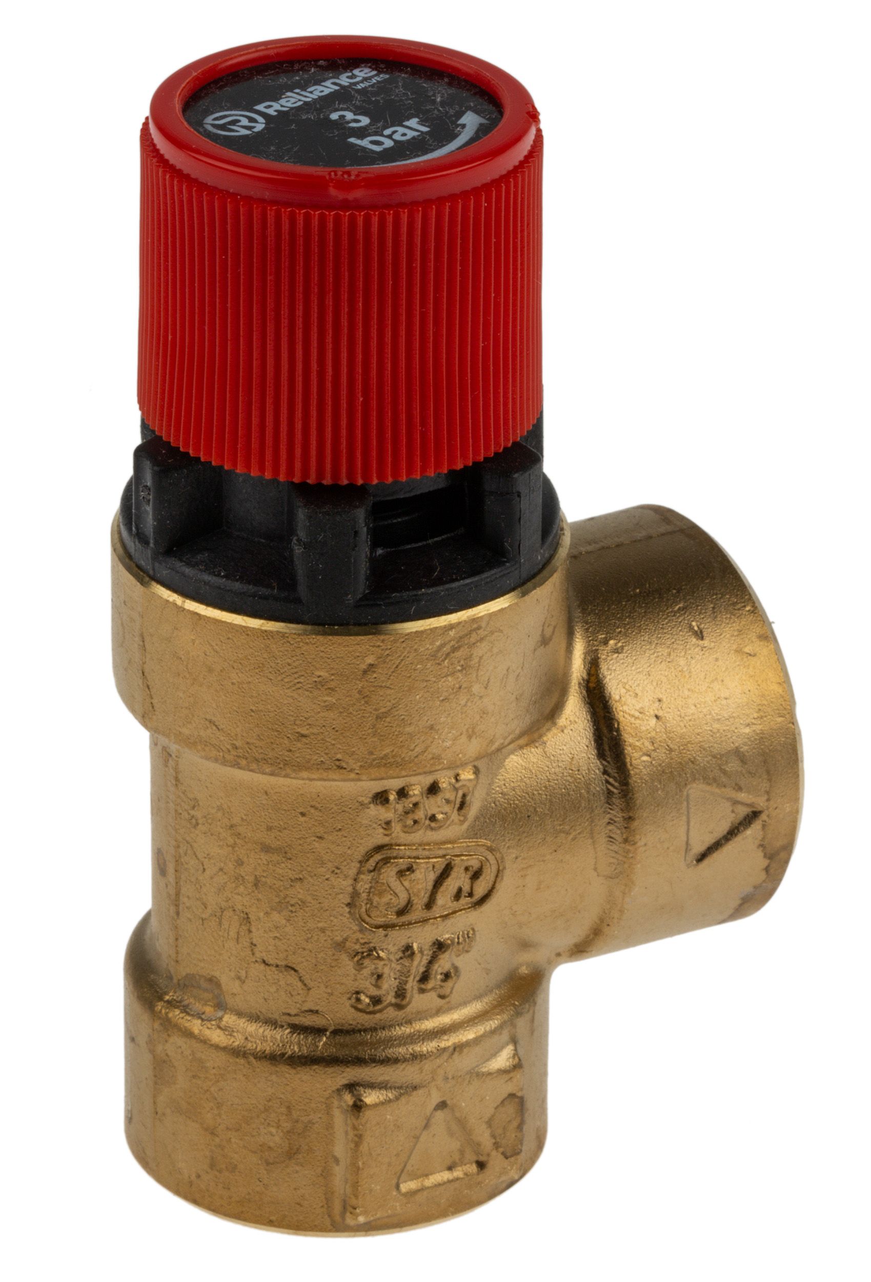 Reliance 3bar Pressure Relief Valve With Female BSP 3/4 in BSP Female Connection and a BSP 3/4 Exhaust Port